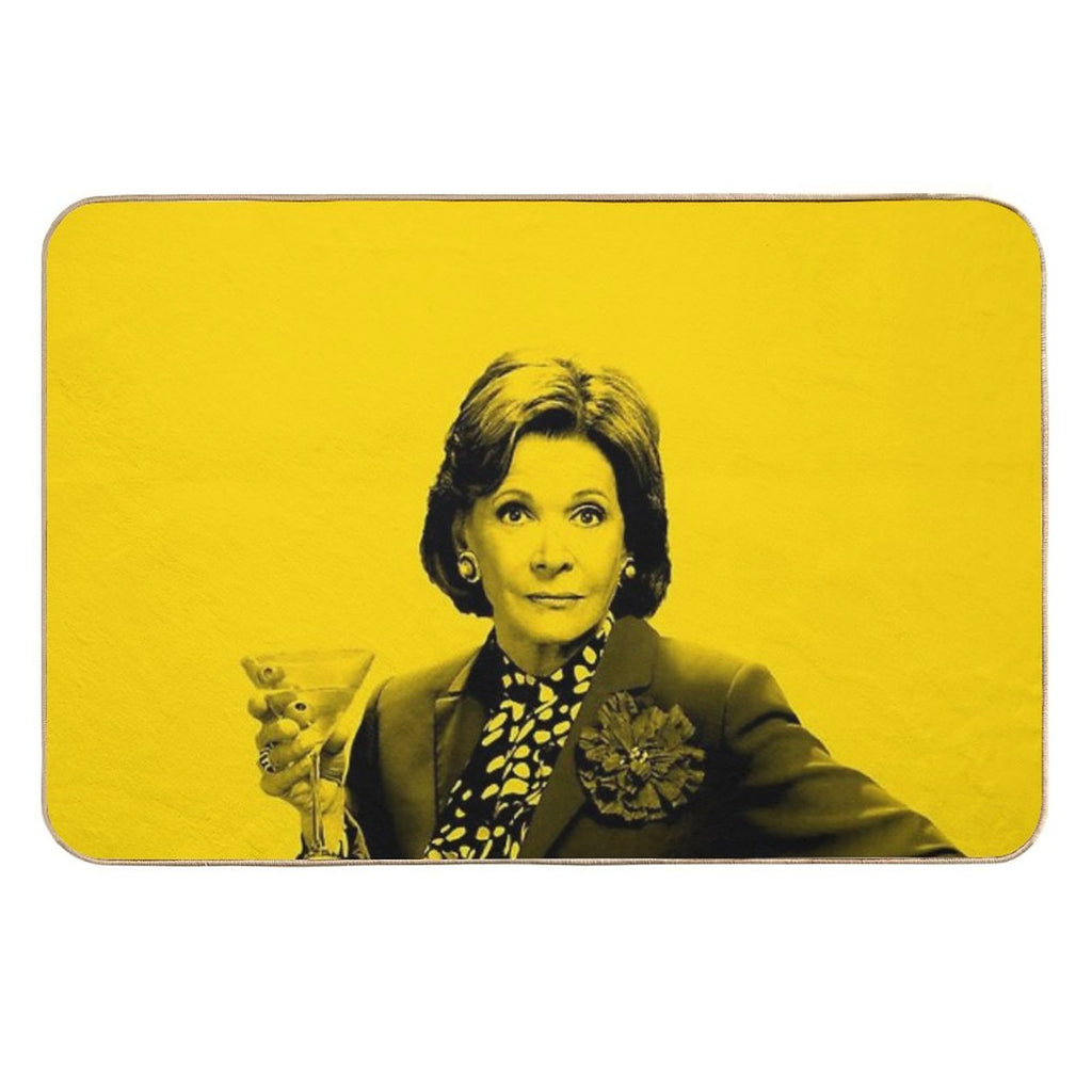 Lucille Bluth Arrested Development  Repositionable Bath Mat