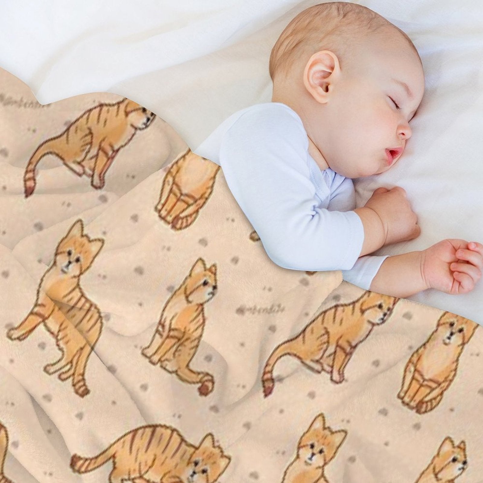 Sand Cats Travel-friendly Throw Blanket