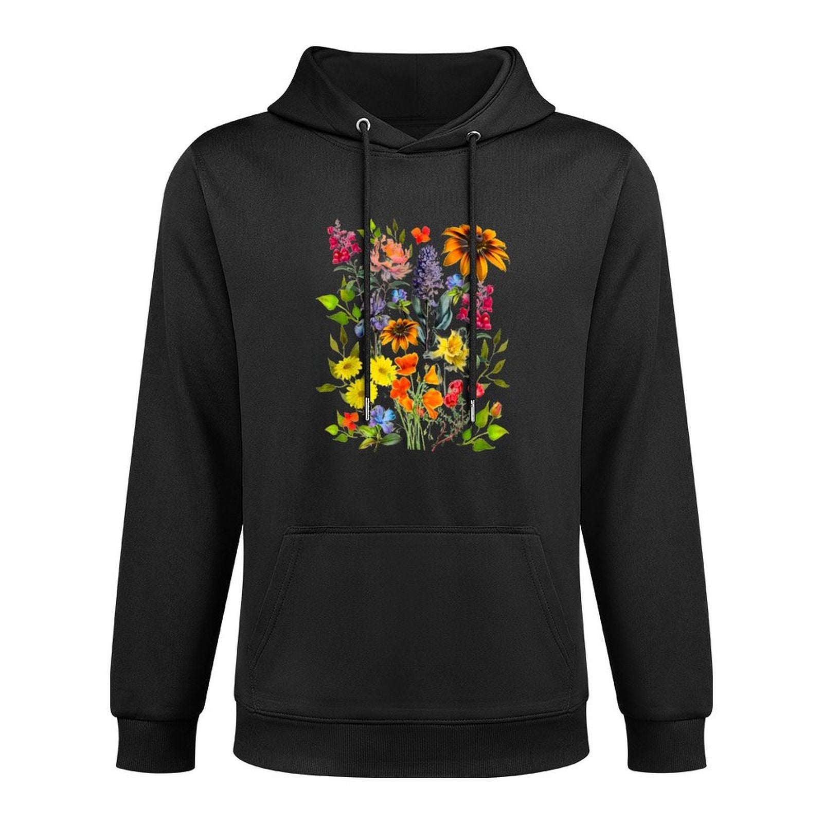 Wildflower Flower Aesthetic Cute Botanical Floral Botanical Unisex Design Hoodie