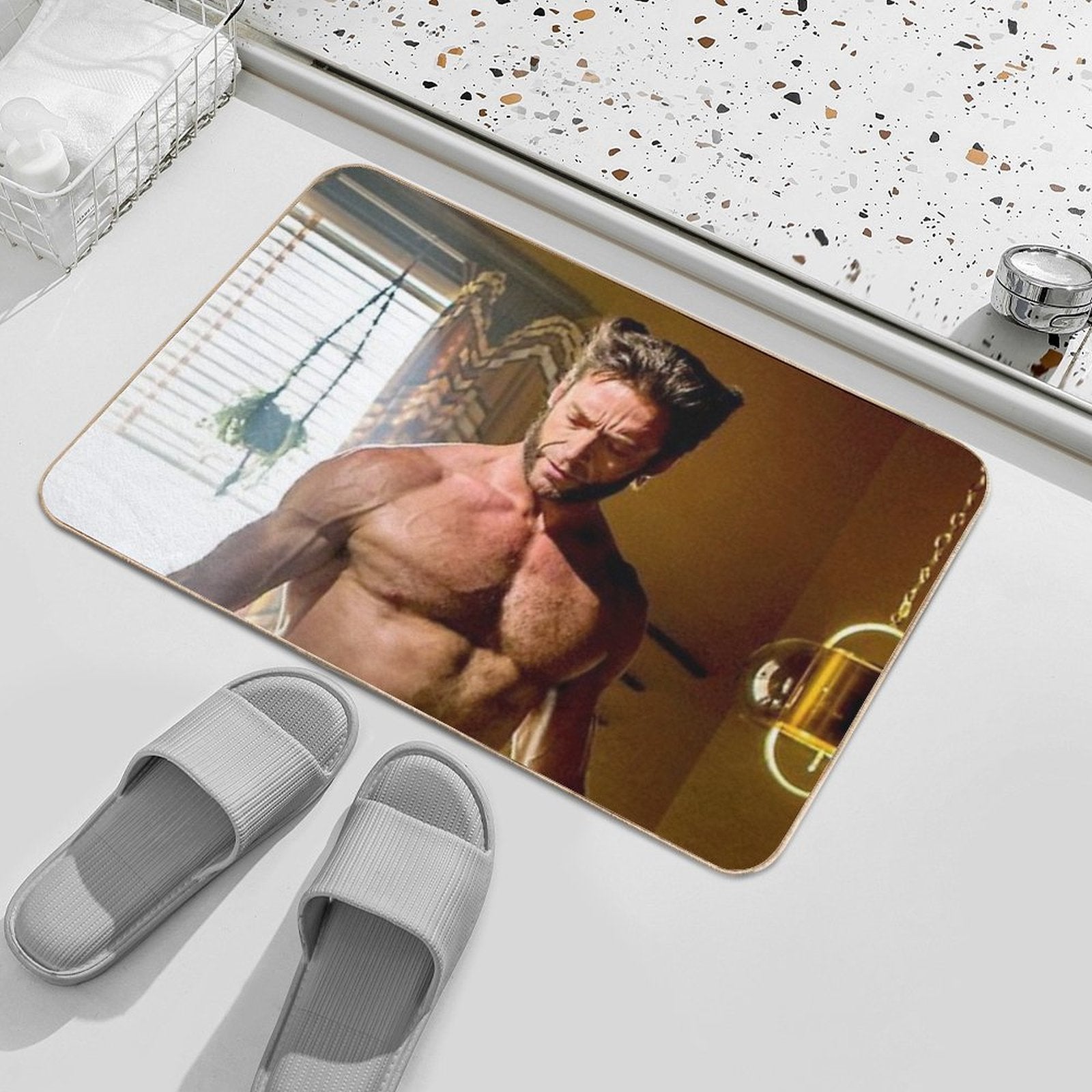 Hugh Jackman  Multi-Purpose Bath Mat