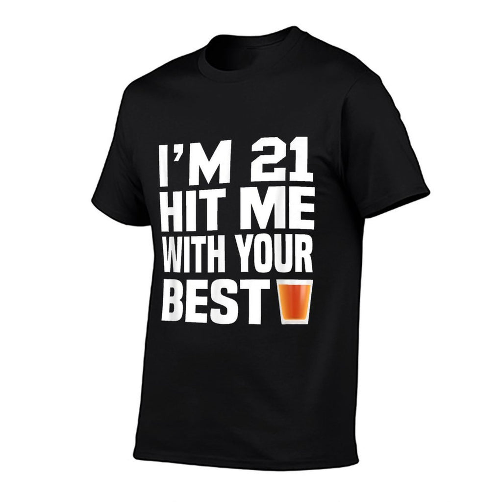 21st Birthday Tshirt Twenty One 21 Gift Idea Party Celebrate  Trendy Pattern T-Shirt