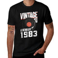Vintage Legendary 1983 - 40 Years Old 40th Birthday  Odor-resistant T-Shirt