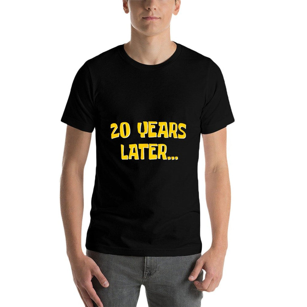 20 Years Later Funny Gen Z Millennial 20th Birthday  Wrinkle-resistant T-Shirt