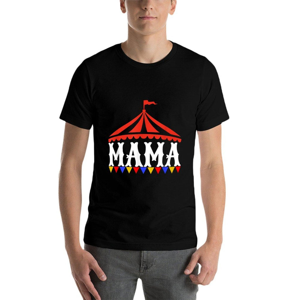 Circus Mama of The Birthday Boy & Girl Carnival Family  Soft T-Shirt