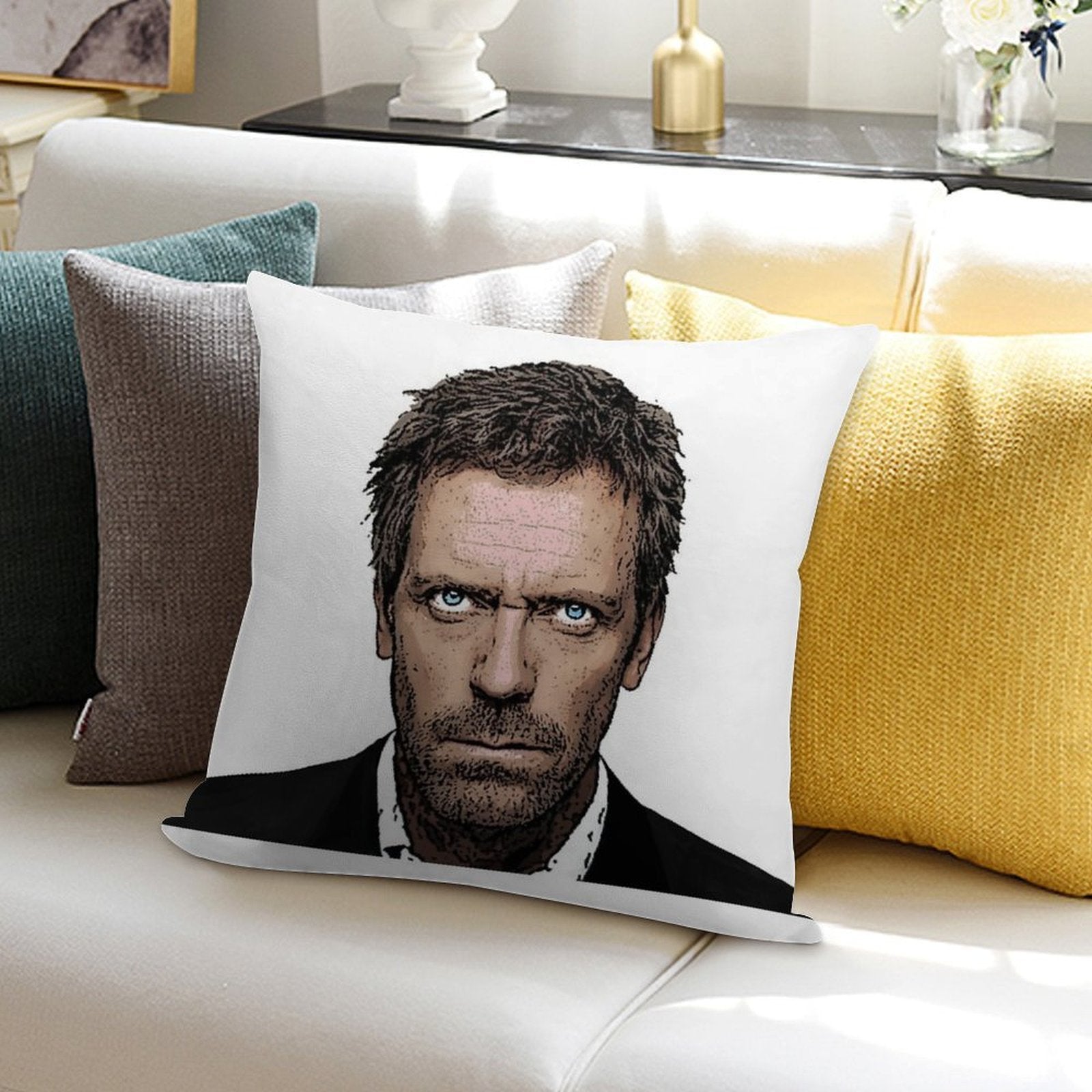 House Soft Bedroom Essential Throw Pillow