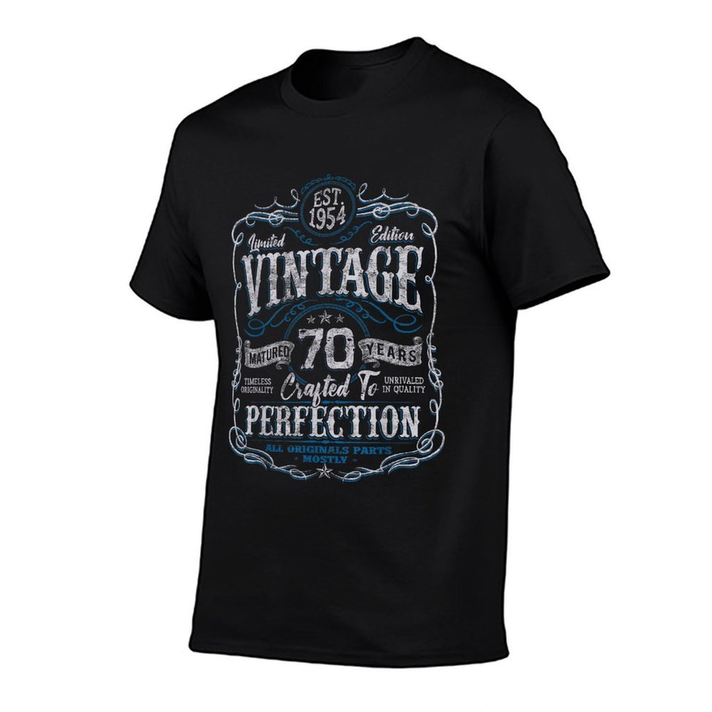 Vintage 1954 Limited Edition 70 Year Old 70th Birthday  Slim-fit Cut T-Shirt
