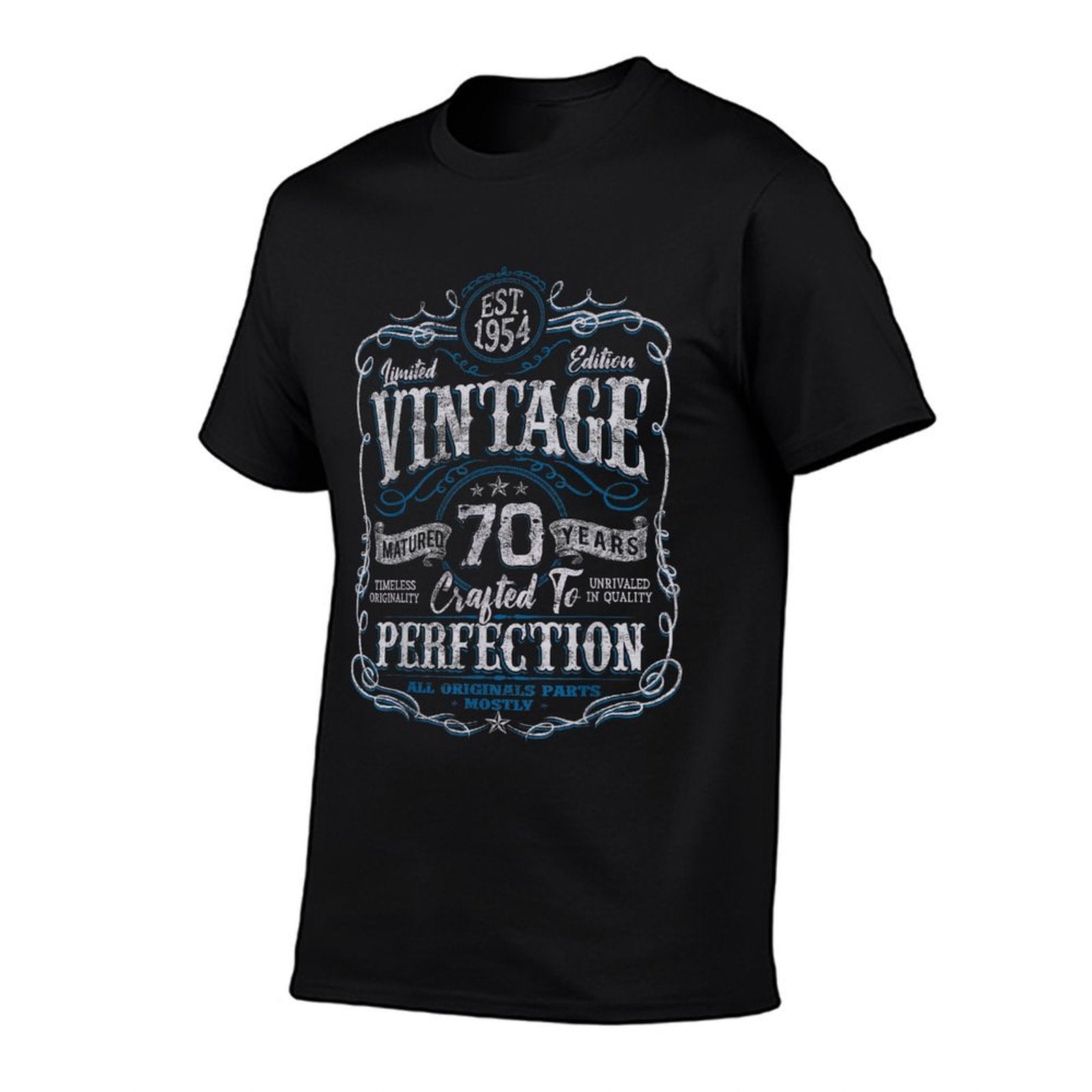 Vintage 1954 Limited Edition 70 Year Old 70th Birthday  Slim-fit Cut T-Shirt