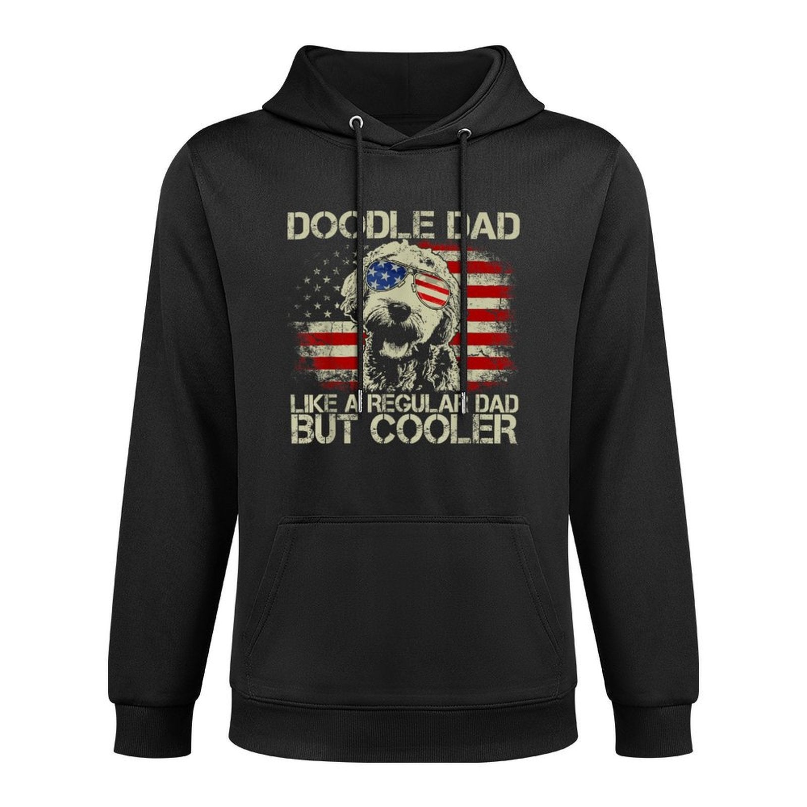 Doodle Dad Goldendoodle Regular Dad But Cooler American Unisex Design Hoodie