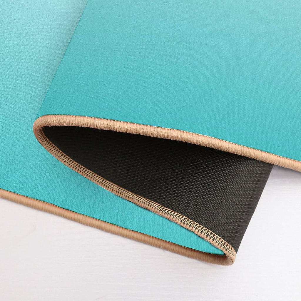 Turquoise Ombre  Eco-Friendly Bath Mat