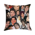 Ian Somerhalder Photo Collage Soft Shrink-Resistant Throw Pillow