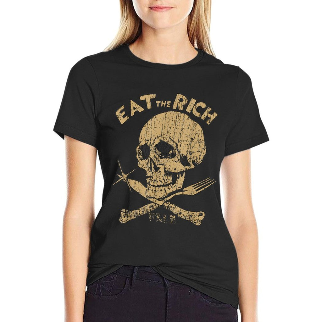 Vintage Eat The Rich 1978 Skull  Vintage-inspired T-Shirt