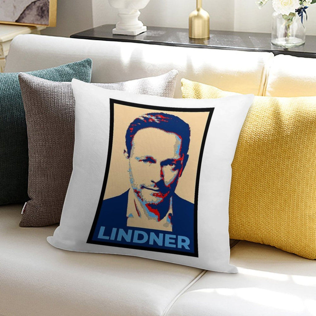 Legend - CHRISTIAN LINDNER - Minister of Finance Soft Easy Maintenance Throw Pillow