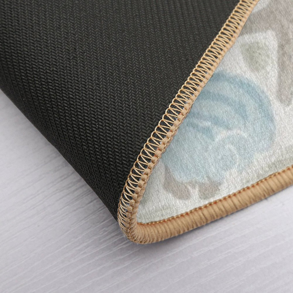 She Sells Seashells by The Seashore  Fade-Resistant Bath Mat