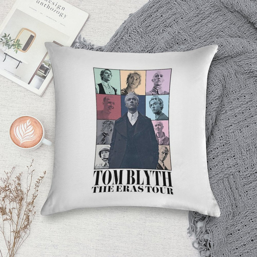 Tom Blyth As Coriolanus Snow The Eras Tour Soft Washable Throw Pillow