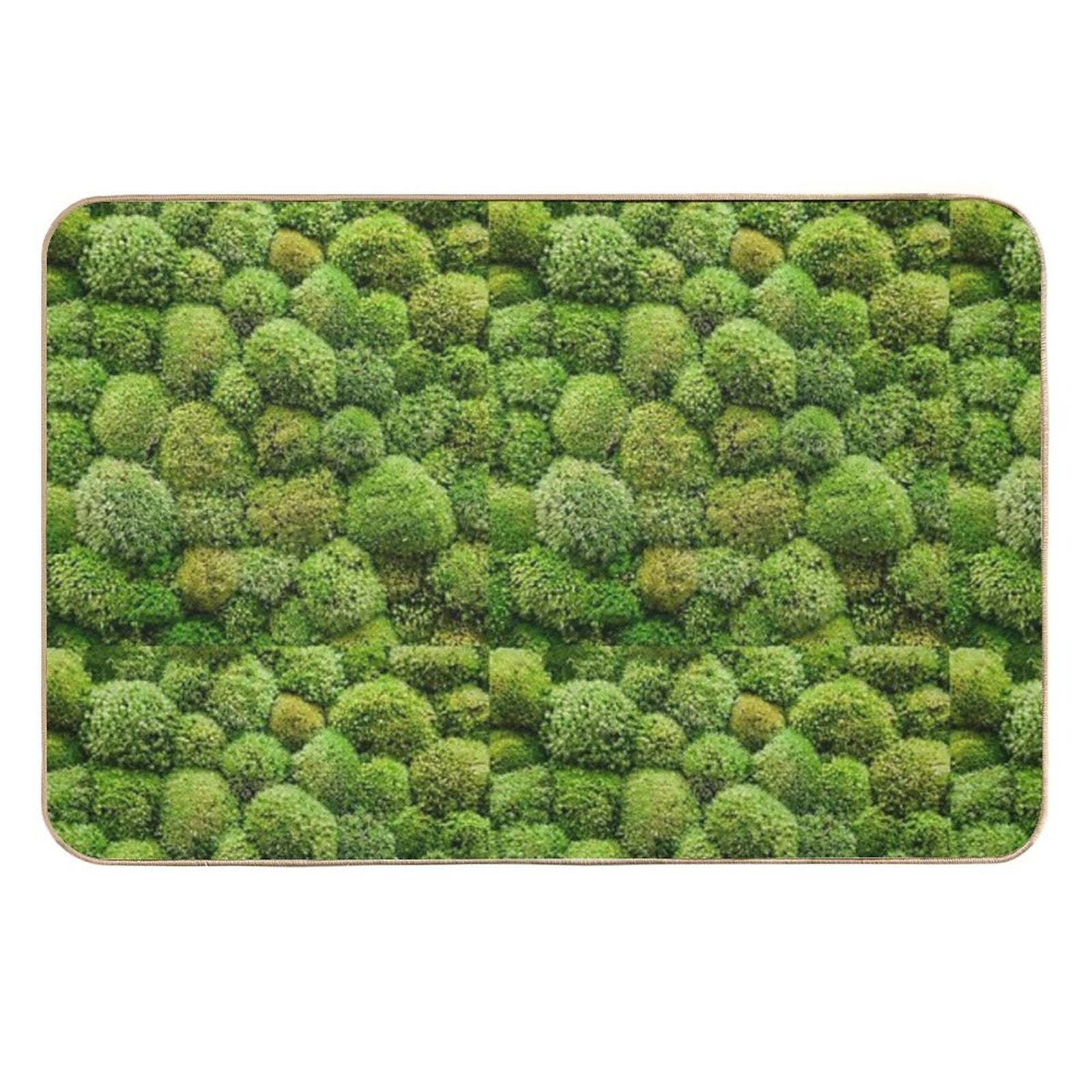 Moss Elegance  Repositionable Bath Mat