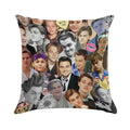 Leonardo DiCaprio Collage Soft Home Decor Throw Pillow