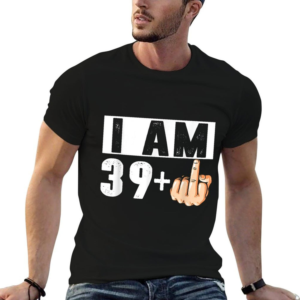 40th Birthday Gift Ideas Funny Bday For Men And Women  Summer-ready Fabric T-Shirt