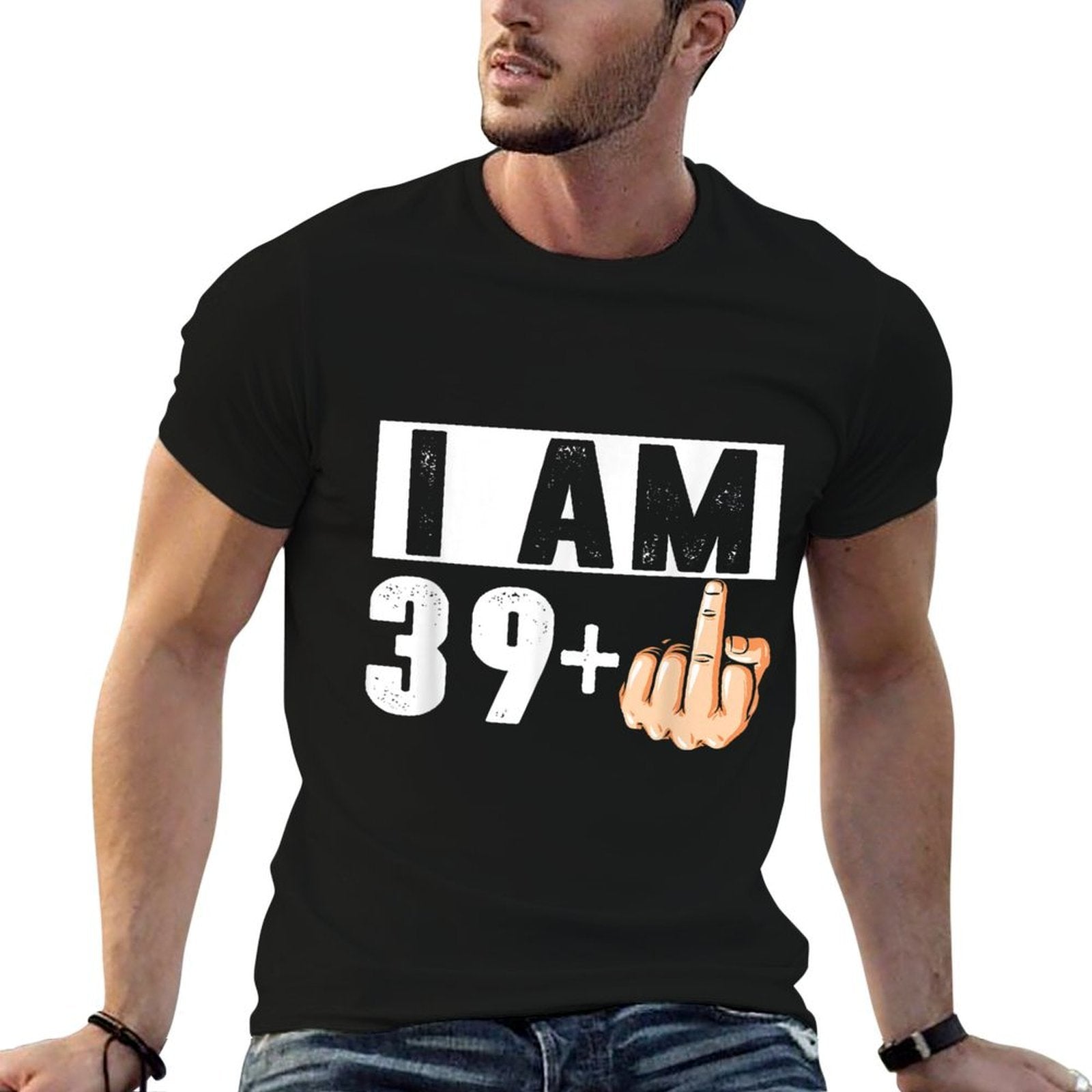 40th Birthday Gift Ideas Funny Bday For Men And Women  Summer-ready Fabric T-Shirt