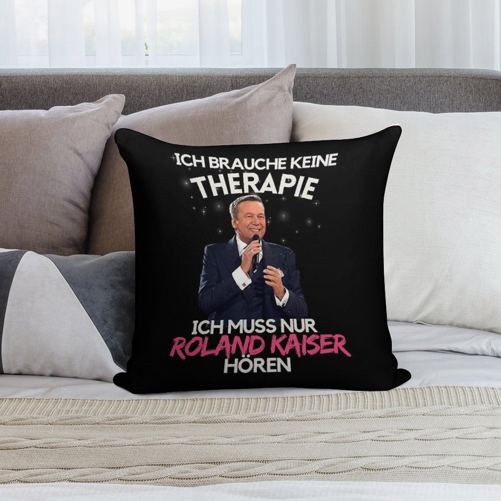 Roland Kaiser-roland Kaiser Festival- Roland Kaiser Merch Soft Home Decor Throw Pillow