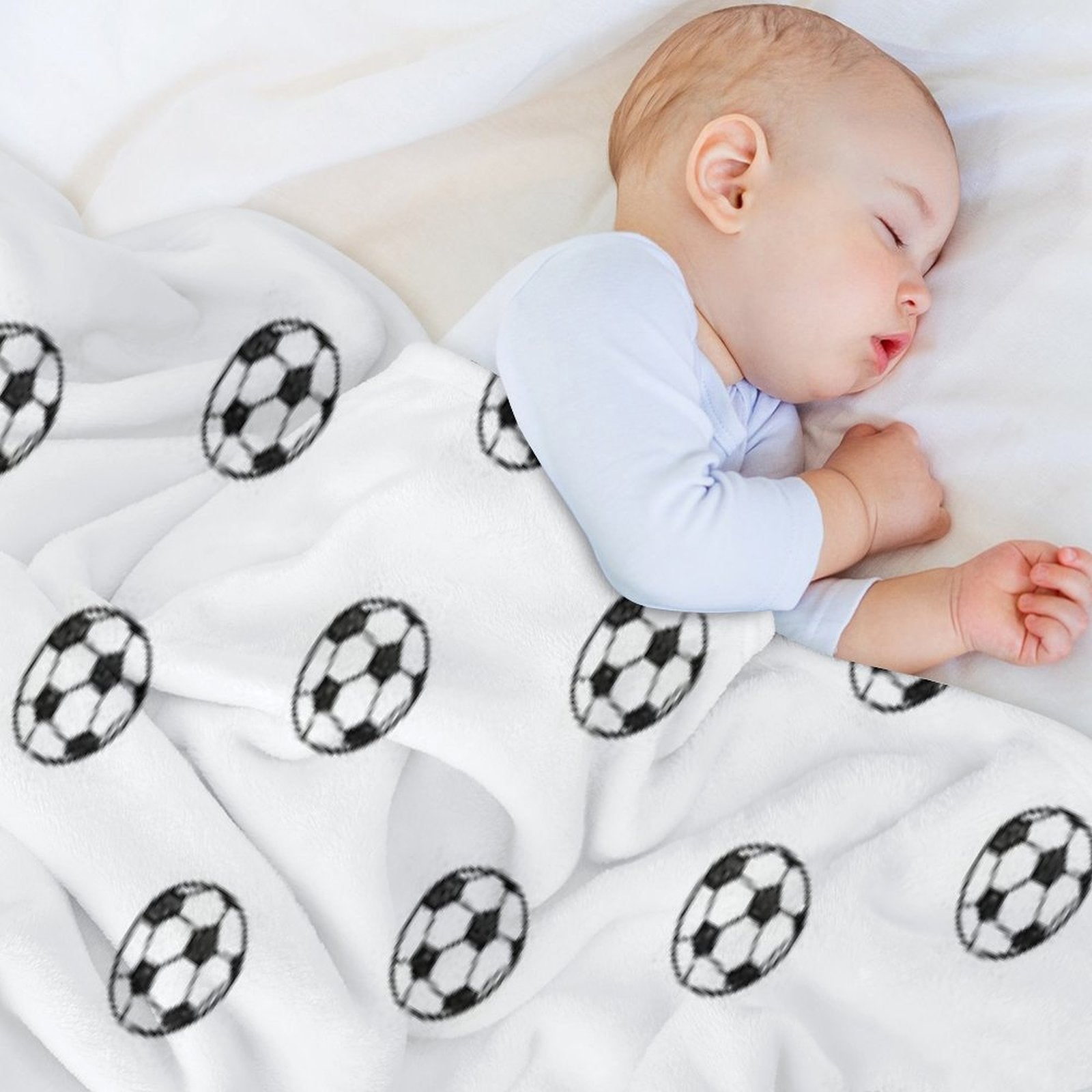 Soccer Ball Gift-ready Throw Blanket