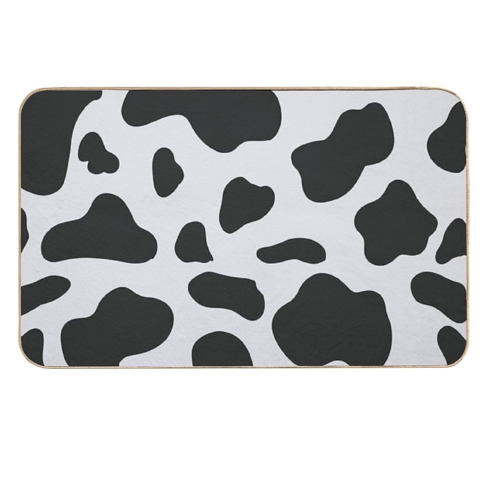 Cow Pattern  Slip-Resistant Bath Mat