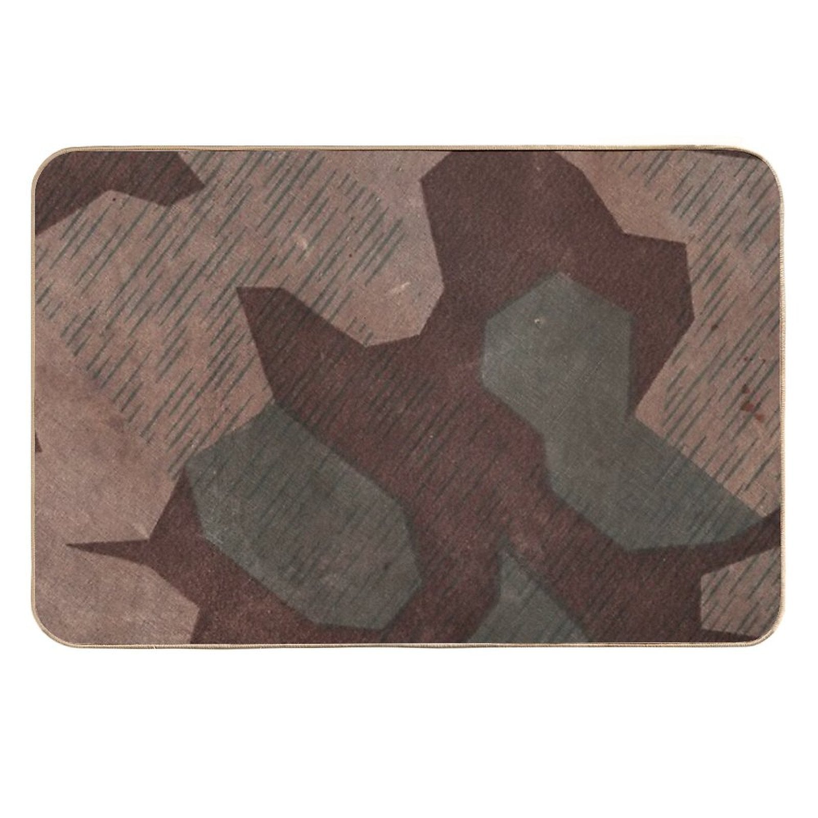 Splintertarn German Ww2 Camouflage (Version 1)  Slip-Resistant Bath Mat