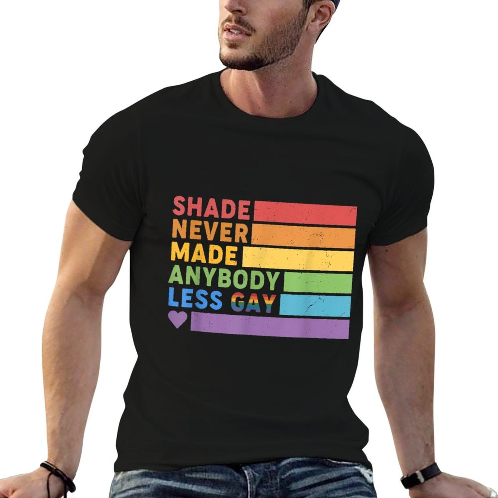 Shade Never Made Anybody Less Gay  Relaxed-fit T-Shirt