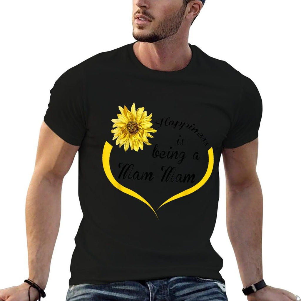 Mam Gift Happiness Is Being A Mam  Moisture-wicking T-Shirt