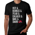 Flag Trinidad And Tobago Food  Cotton T-Shirt