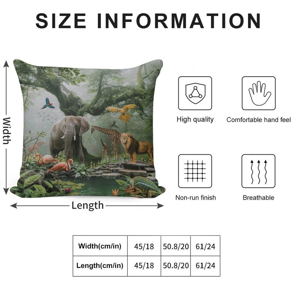 PROJECT PARADISE Soft Washable Throw Pillow