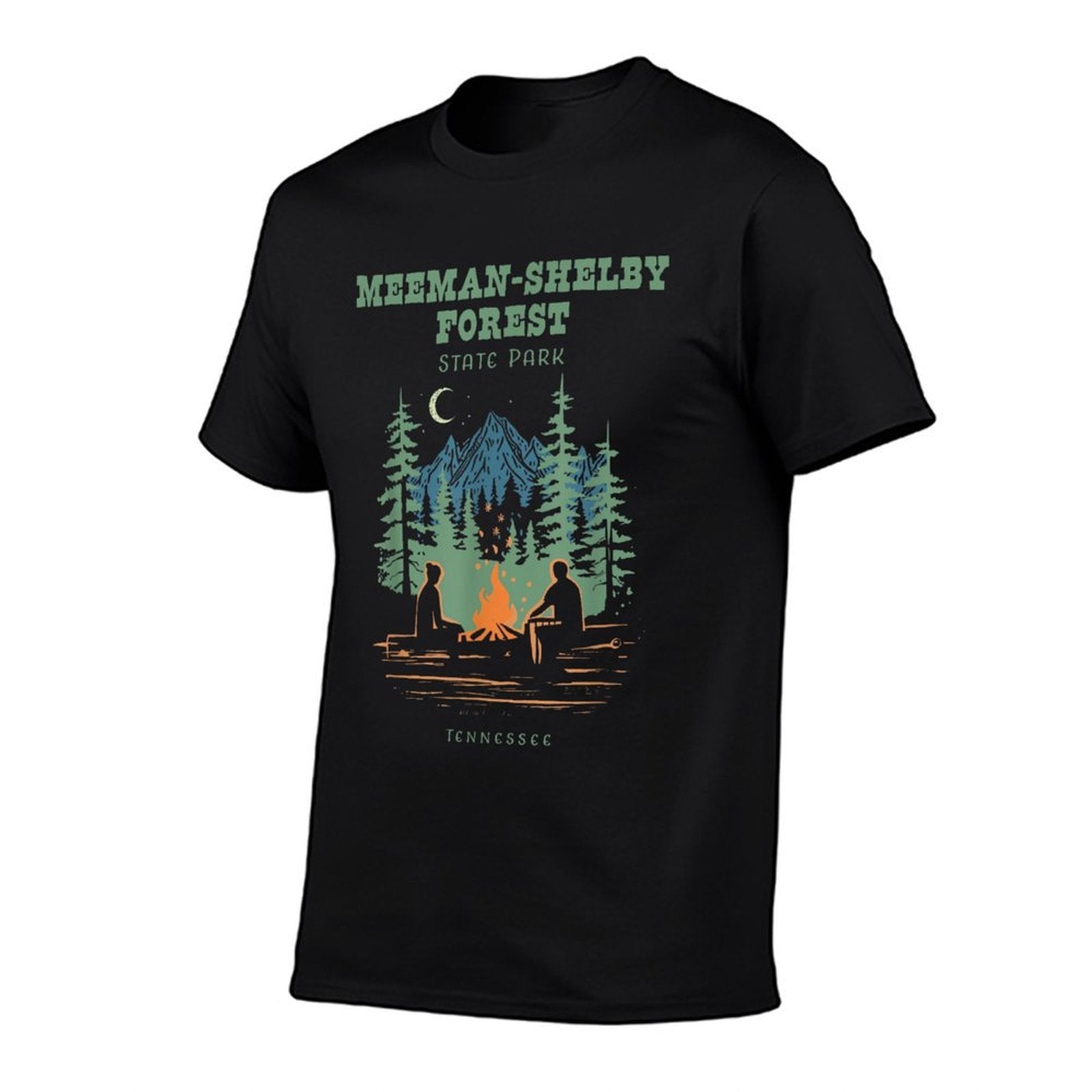 Meeman-Shelby Forest State Park Retro Vintage  Cotton T-Shirt