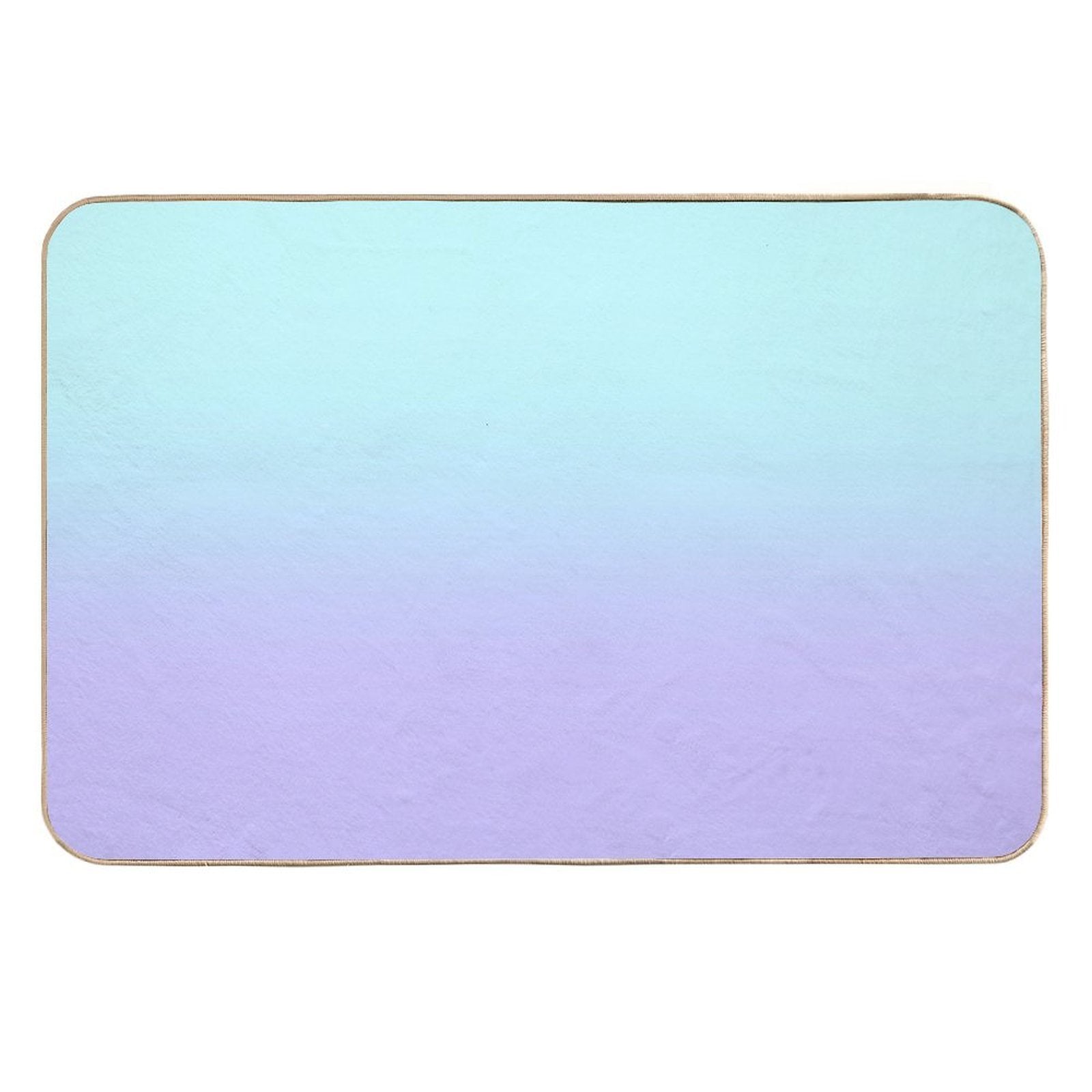 Aqua Lavender Gradient  Anti-Trip Bath Mat