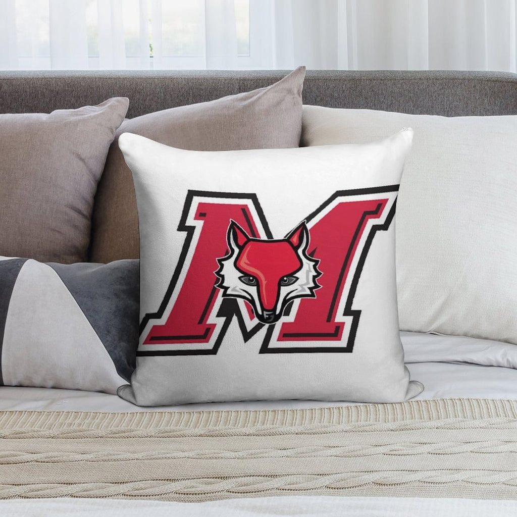 Marist Logo Soft Gift Ready Throw Pillow