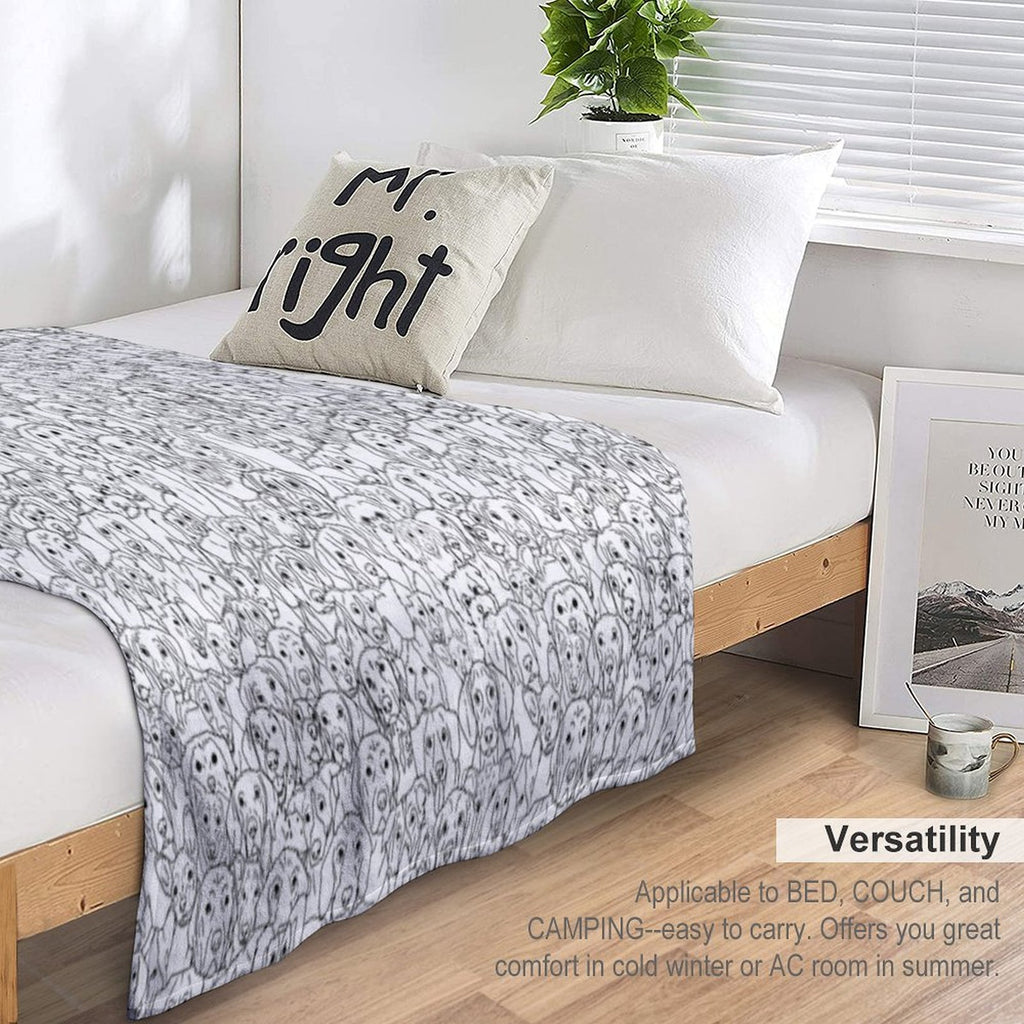 Dogs Eco-conscious Throw Blanket