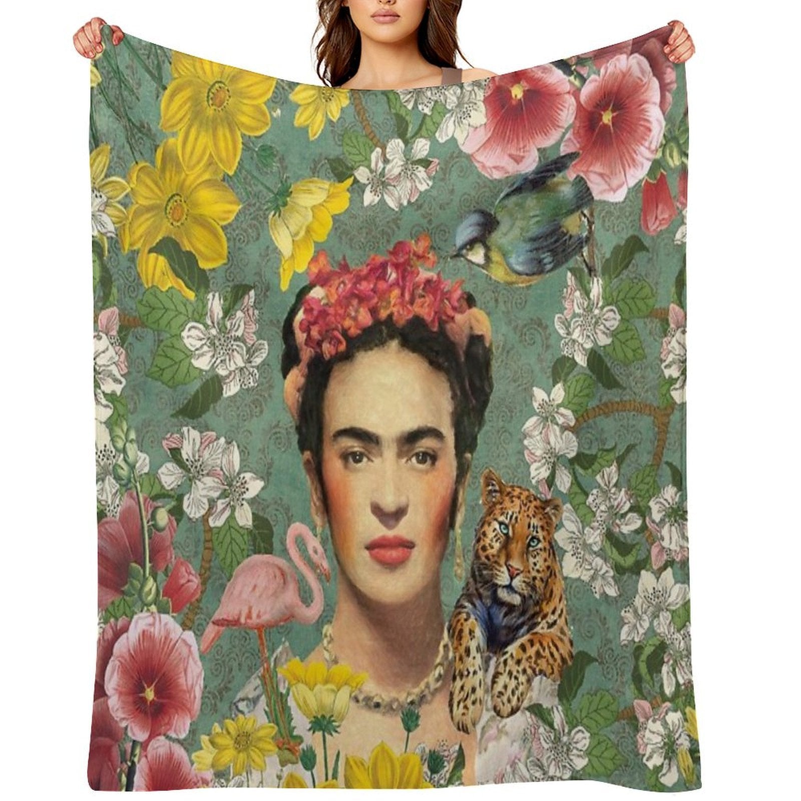 Frida Kahlo Durable Throw Blanket