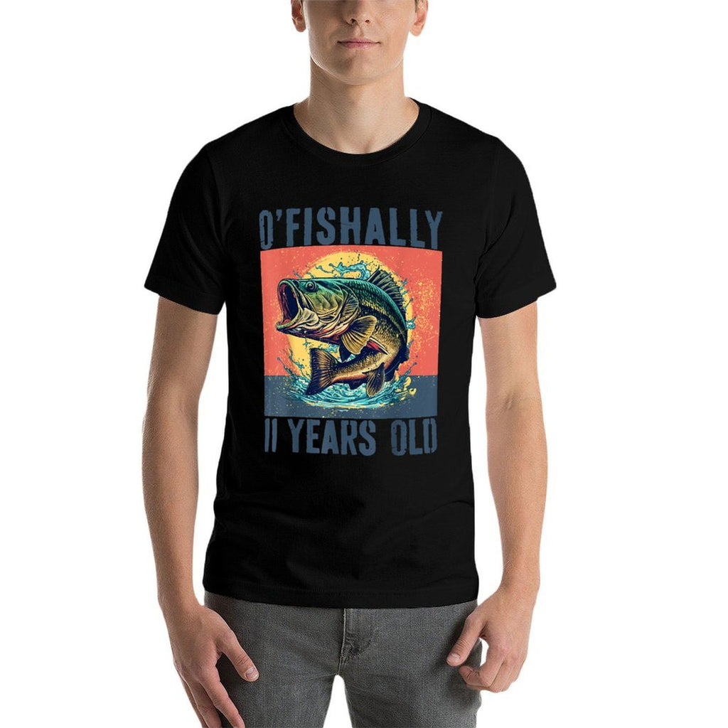 Ofishally 11 Years Old 2013 Fishing Fisherman 11th Birthday  Eco-friendly Material T-Shirt