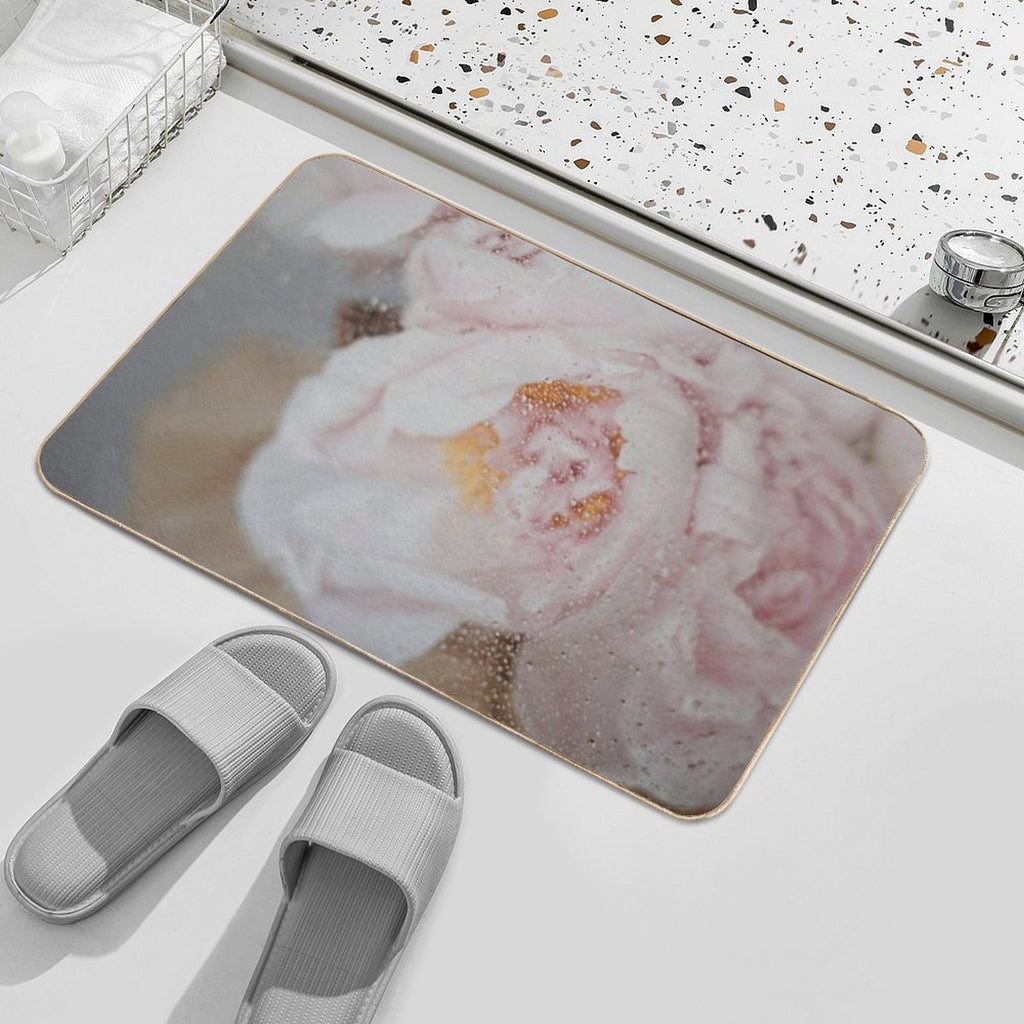 A Touch of Pink Perfection  Dirt-Trapping Bath Mat