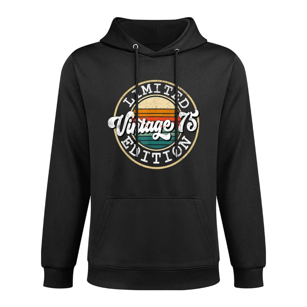 50 Year Old Vintage 1975 Limited Edition 50th Birthday Cotton-Polyester Blend Hoodie