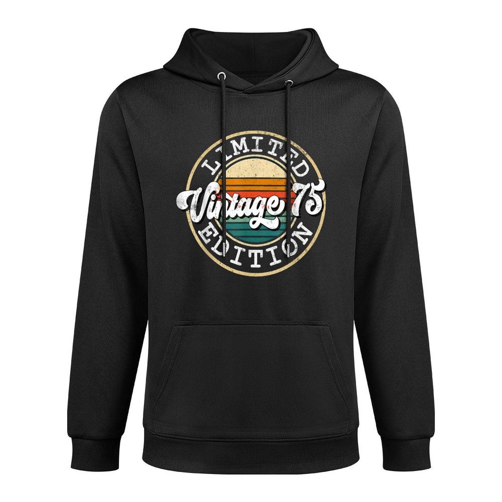 50 Year Old Vintage 1975 Limited Edition 50th Birthday Cotton-Polyester Blend Hoodie