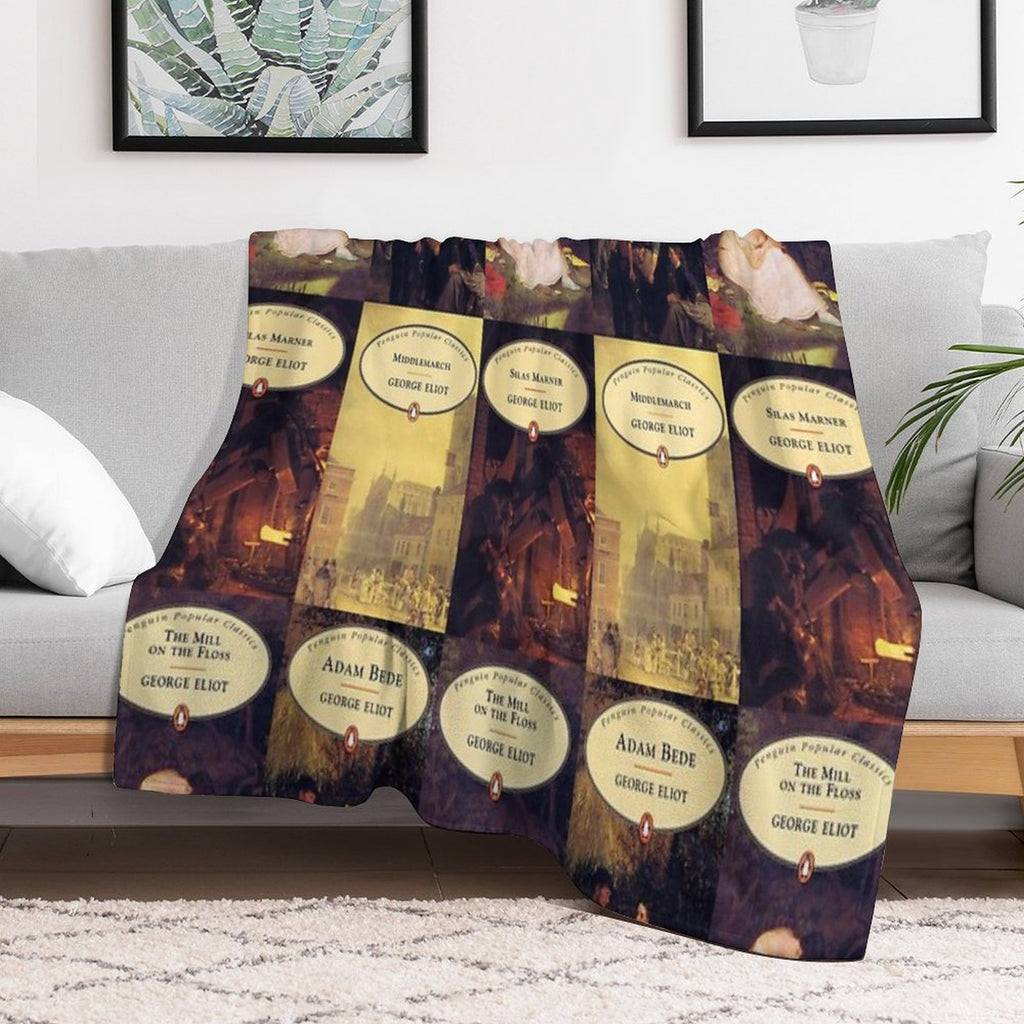 George Eliot Books All-season Throw Blanket