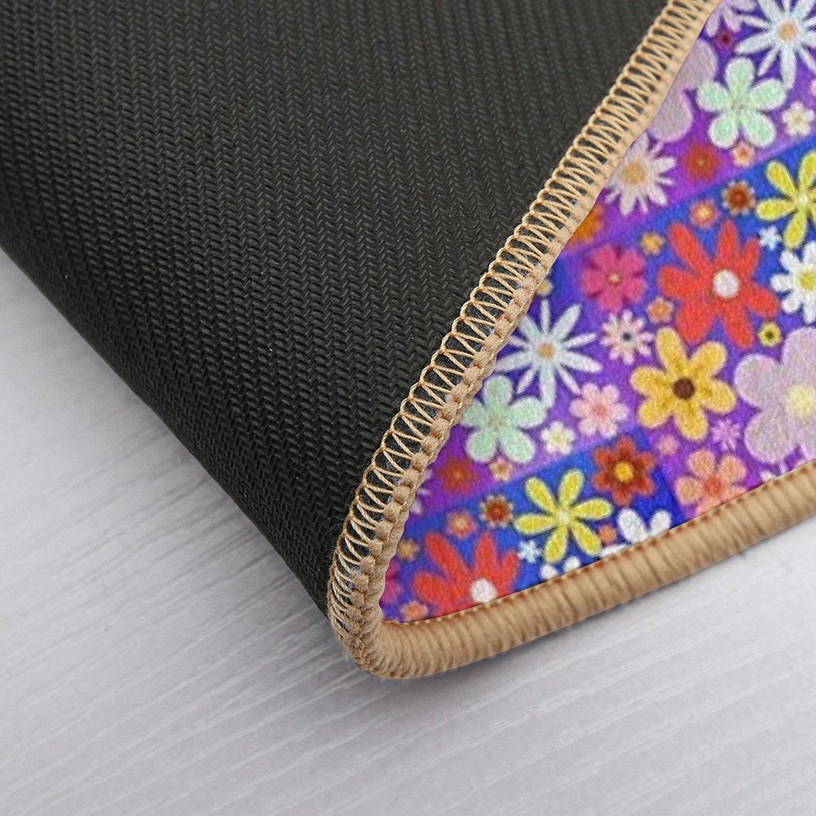 Flower Power  Fade-Resistant Bath Mat
