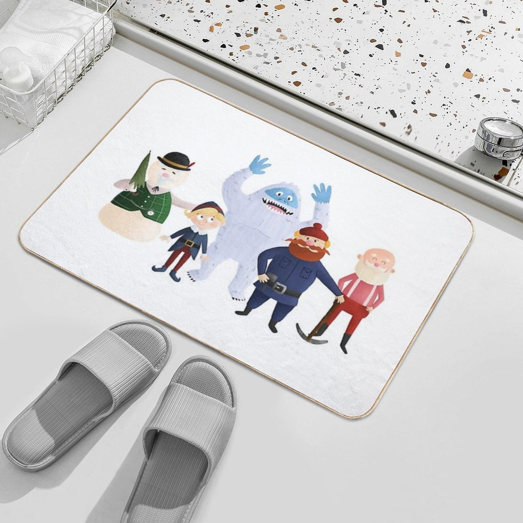 Classic Rudolph 2016  Fade-Resistant Bath Mat