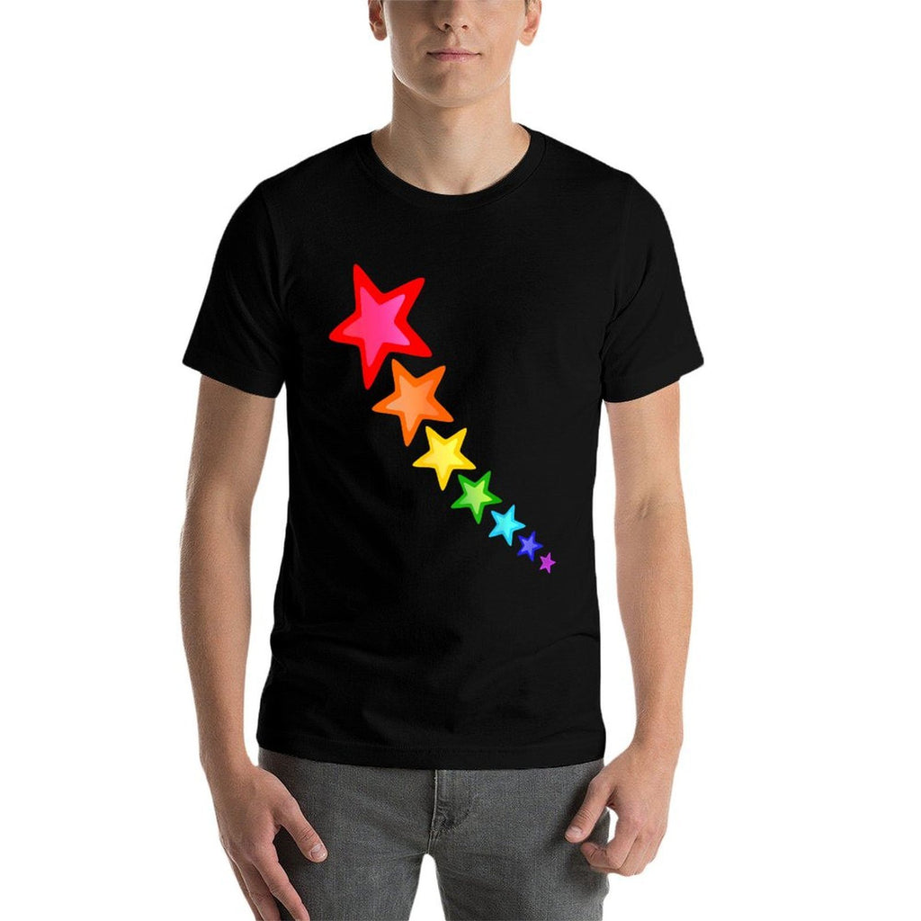 Rainbow Colors Stars  Relaxed-fit T-Shirt