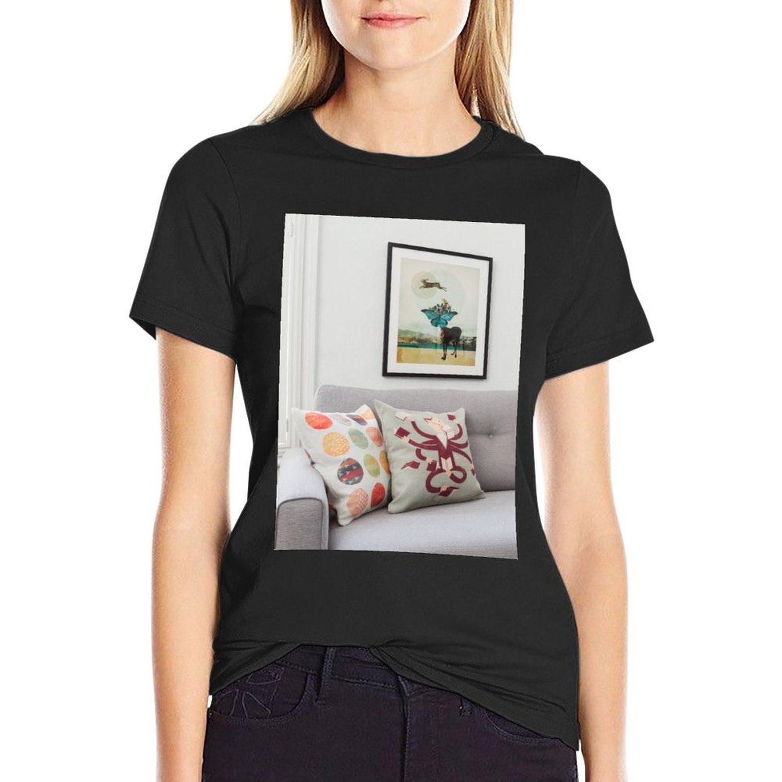 Throw Pillows  Versatile T-Shirt