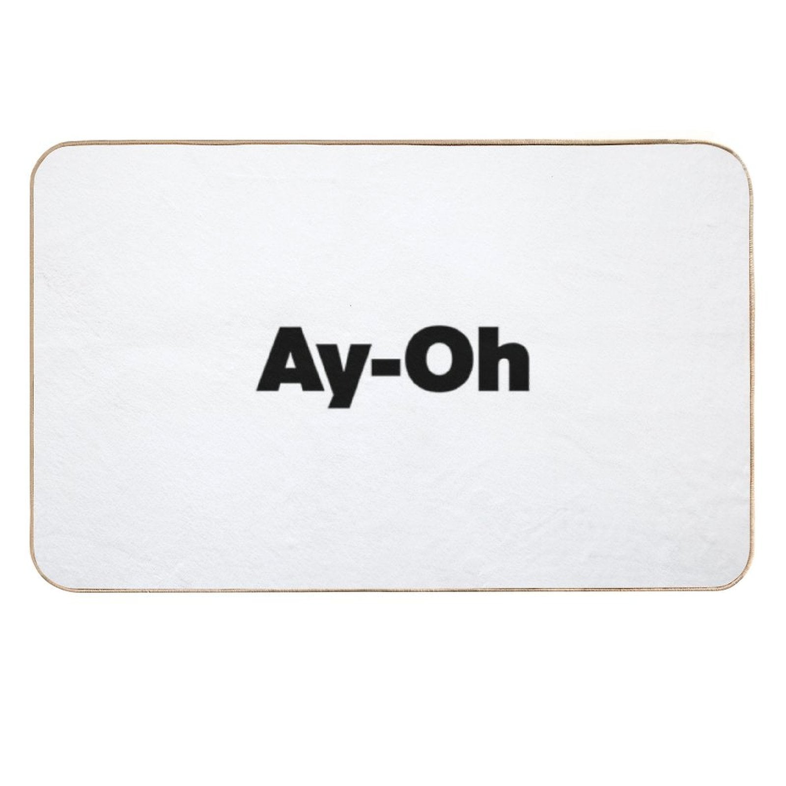 AyOh  Live Aid Queen Freddie Mercury  Black  Absorbent Bath Mat