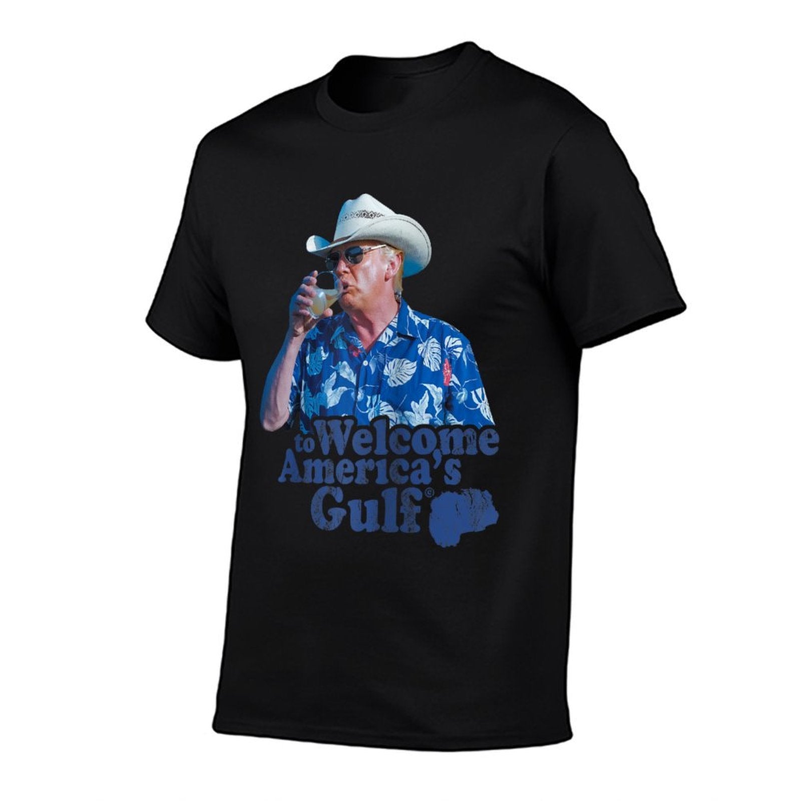 Welcome To America's Gulf Gulf of The United States Raglan Baseball  Moisture-wicking T-Shirt