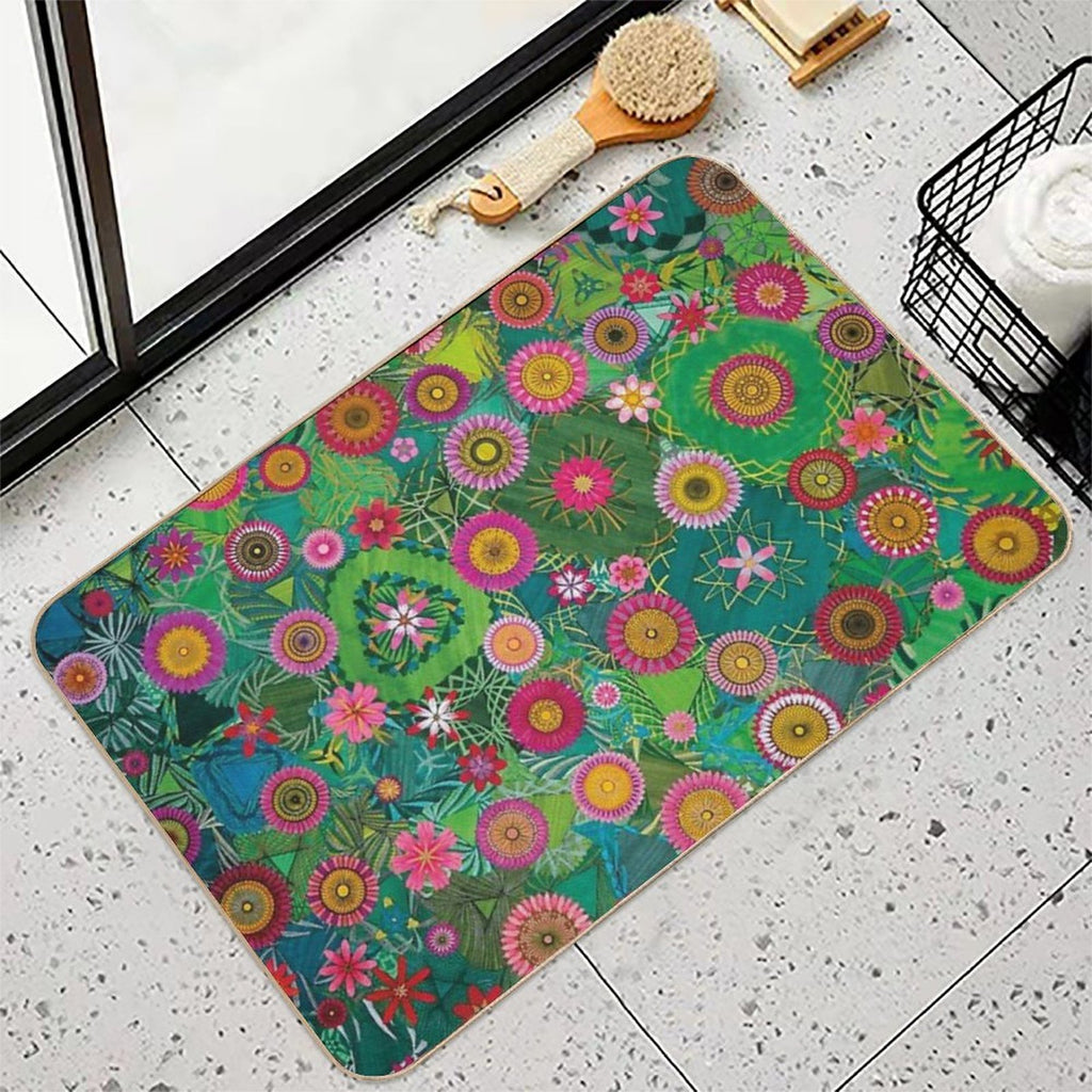 Lily of The Valley  Long-Lasting Bath Mat