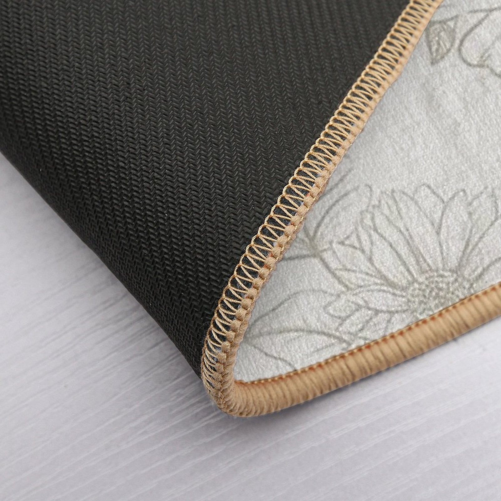 Vintage Floral Pattern  Rapid-Drying Bath Mat