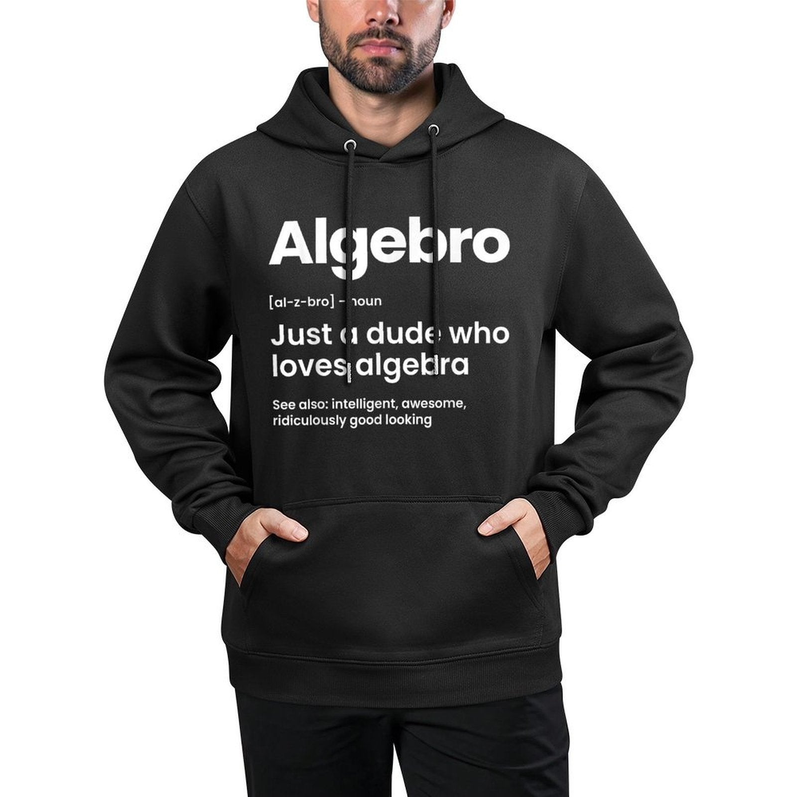 Math Lover Funny Algebro Definition Algebra Teacher Student for Men Women Layering Staple Hoodie