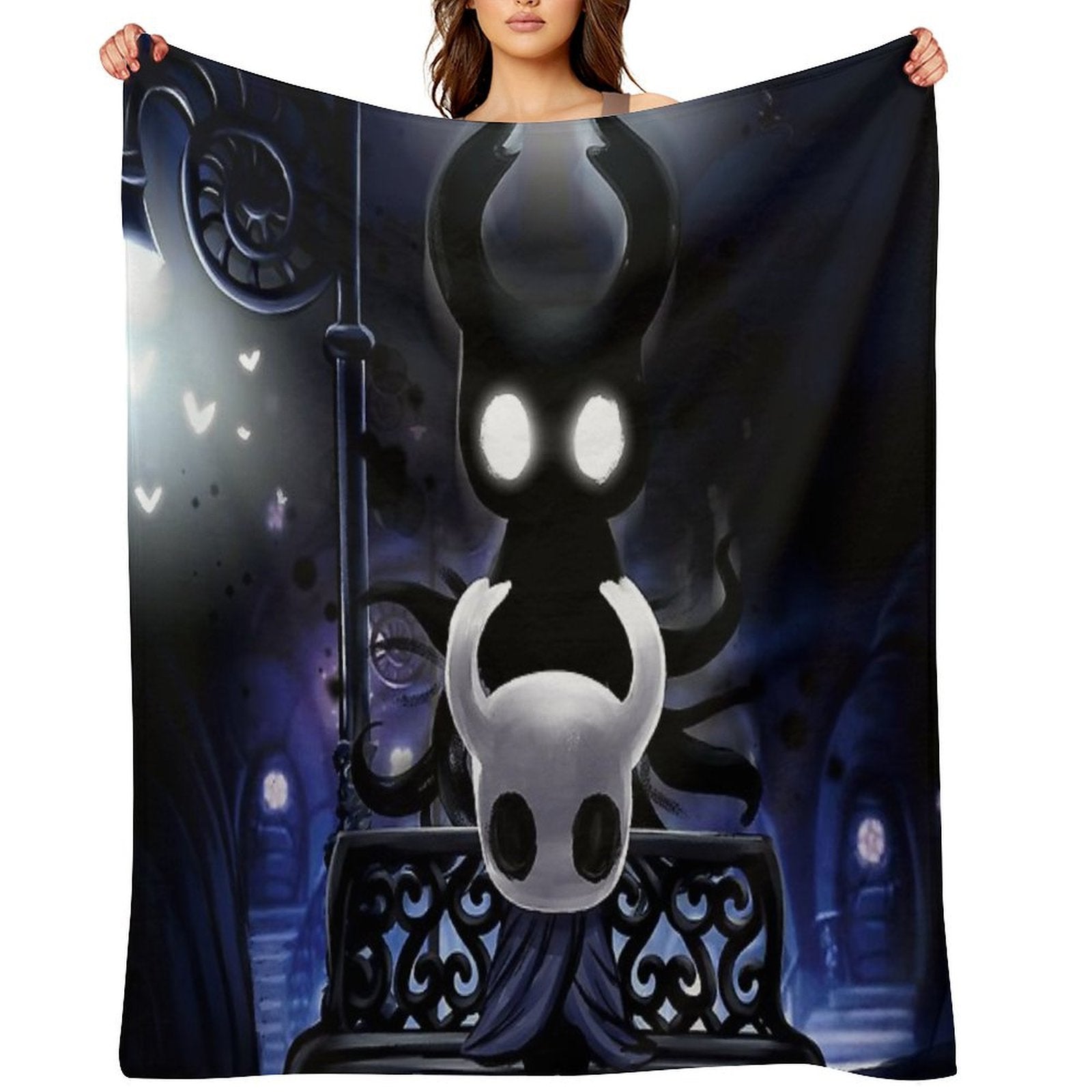 Hollow Knight Velvety-soft Throw Blanket